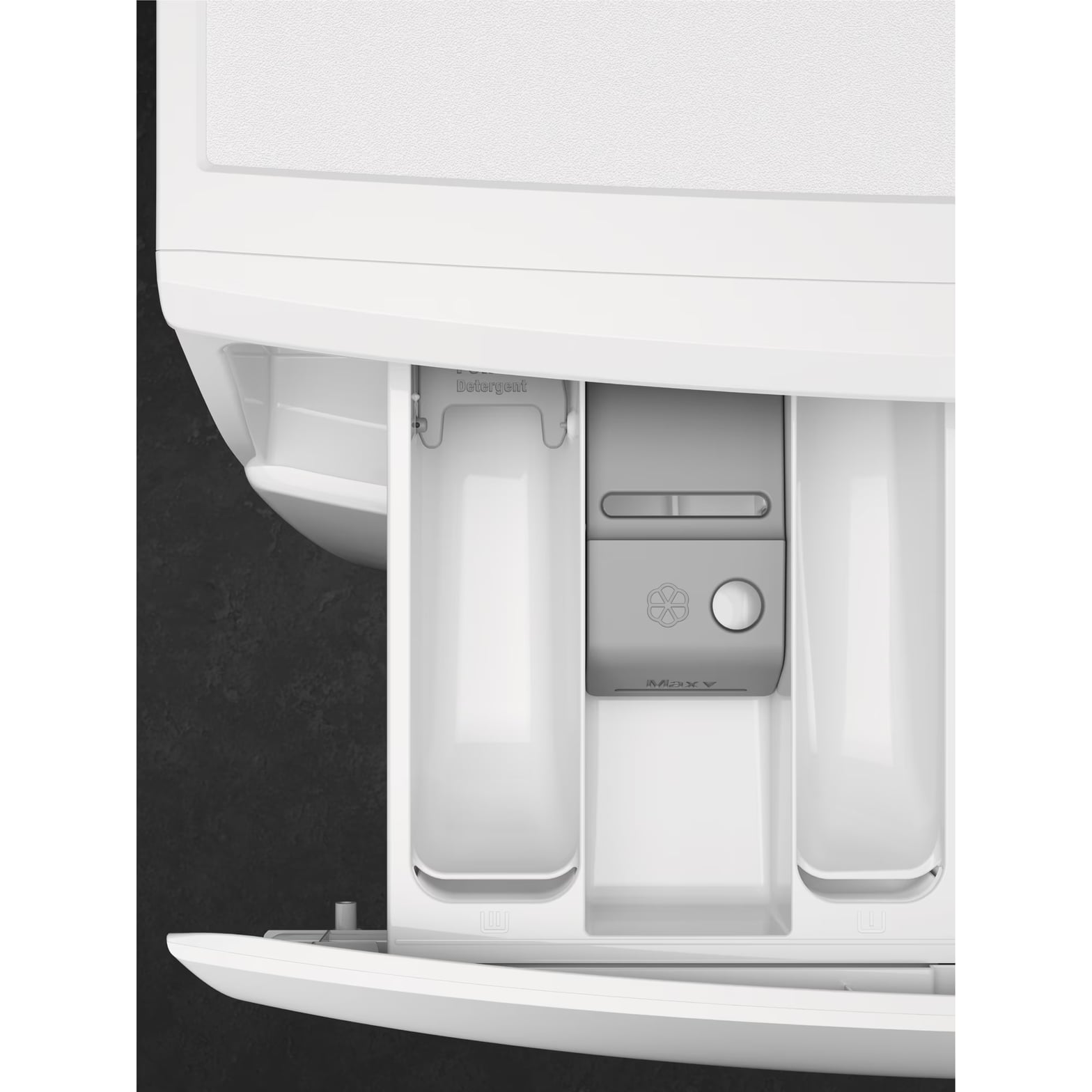 Intérieur du tambour perforé d'un lave-linge AEG équipé ProSense