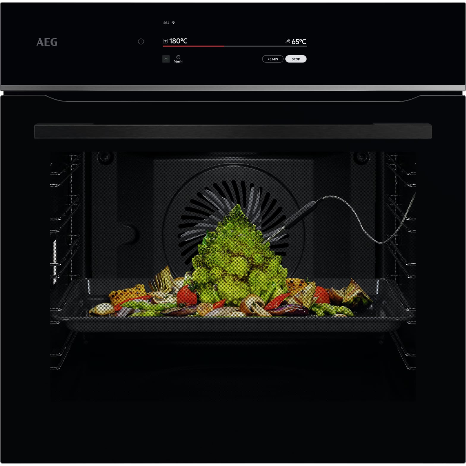 Four encastrable AEG Pyrolyse 9000 ProAssist avec SoftMotion™