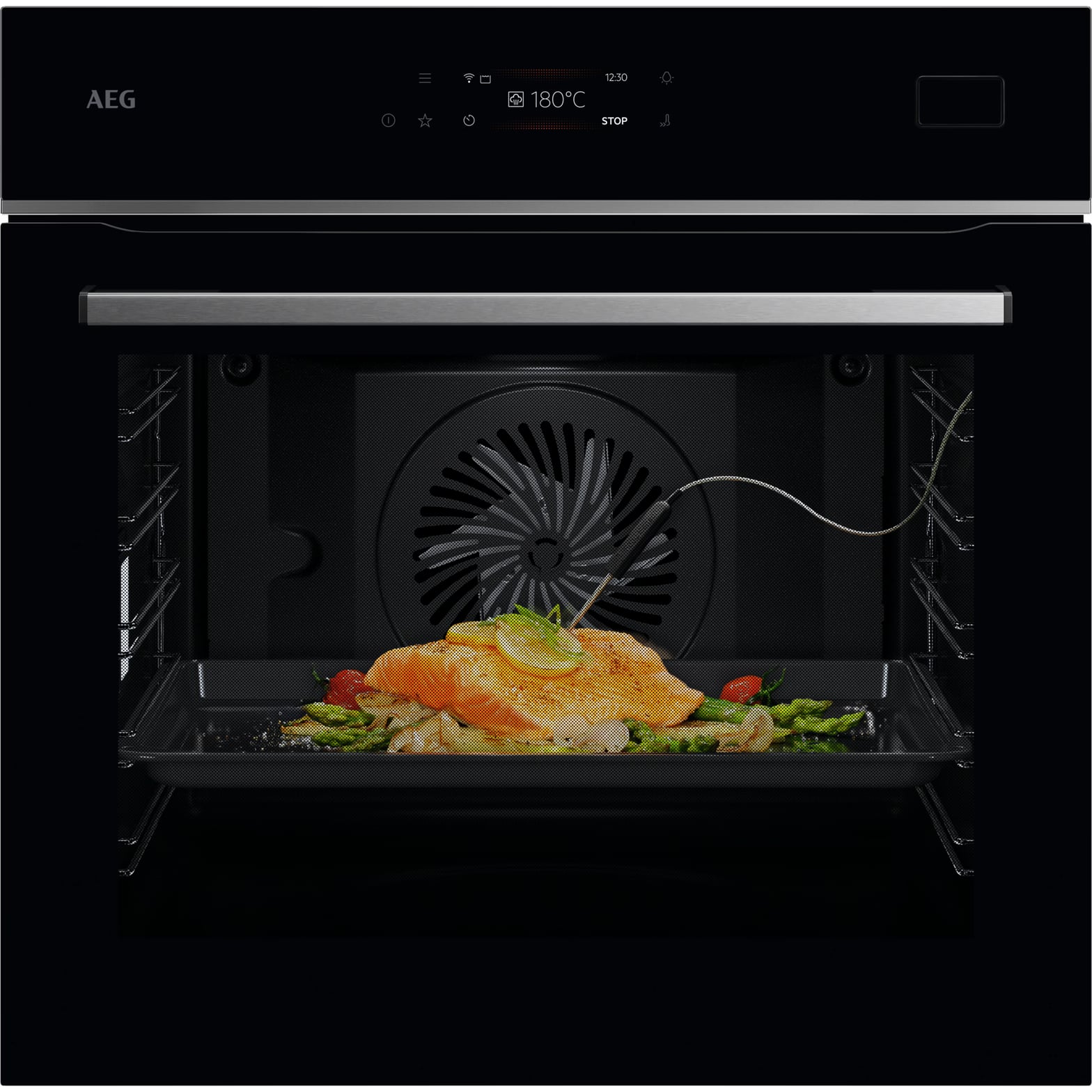 Four encastrable AEG Vapeur avec SoftMotion™