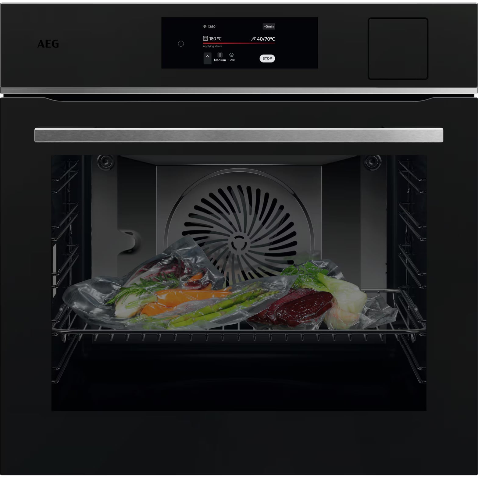 Four encastrable AEG Vapeur 8000 MealAssist avec SteamPro et SoftMotion™