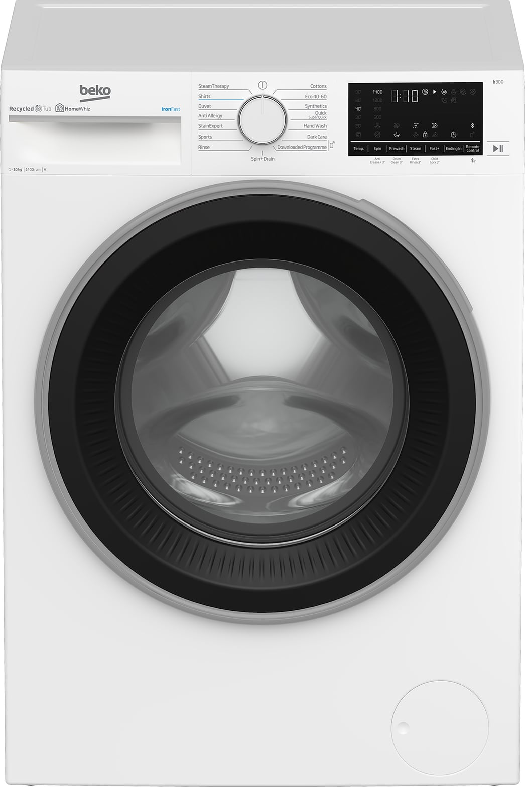 Lave-linge BEKO IronFast B3W51041I - produit blanc