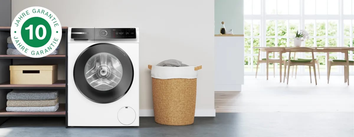 Lave-linge Bosch Serie 8 avec badge garantie 10 ans EcoSilence Drive