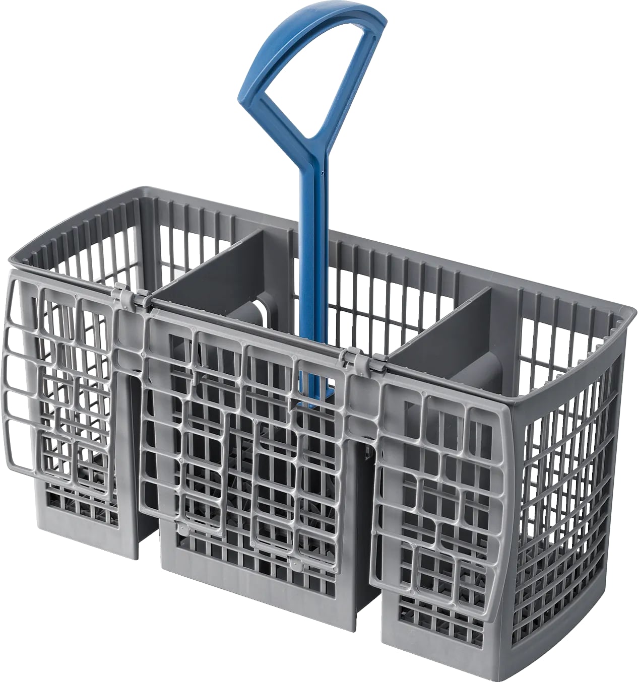 Petit panier à couverts modulable Bosch VarioFlex avec poignée bleue