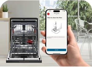 Application hOn Candy maintenance How to clean the filter pour lave-vaisselle