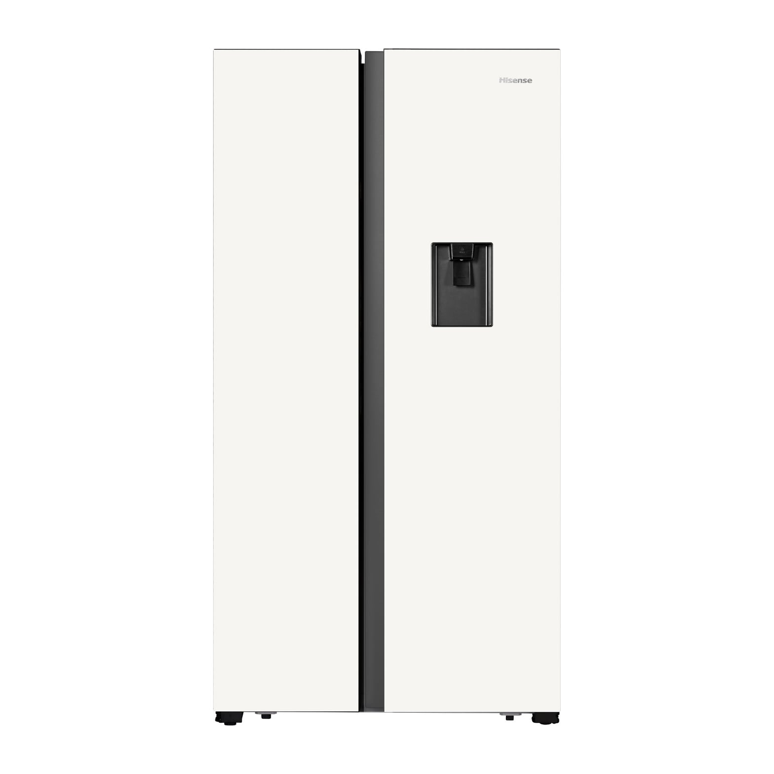 Réfrigérateur HISENSE H670SDW-WD side-by-side blanc crème Multi Air Flow