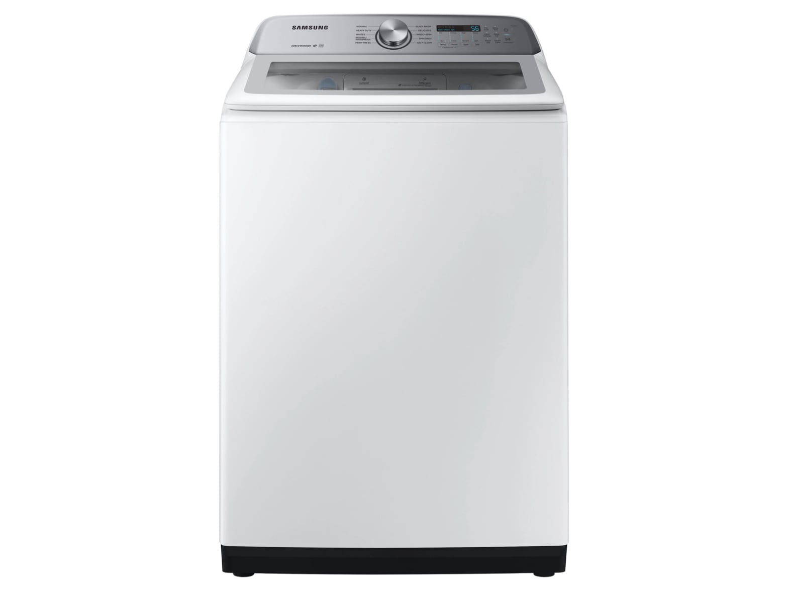 Machine à laver Samsung QuickDrive blanc vue de face